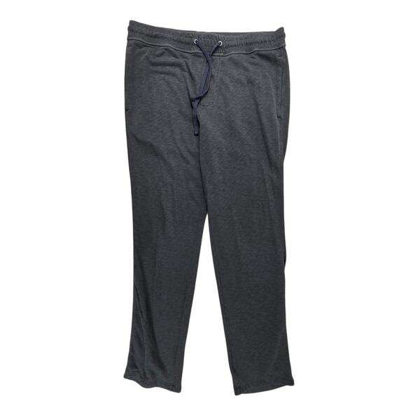 James Perse Mens Joggers Brushed French Terry Sweat Pants Size 2 Gray Minimalist - Picture 1 of 5